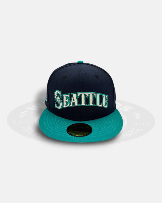 Seattle Mariners Ken Griffey JR. Side Patch Logo 59Fifty Fitted Hat