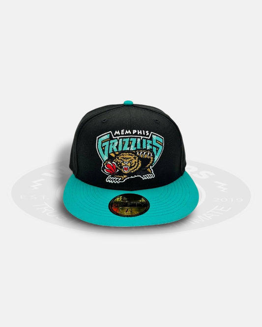 Memphis Grizzlies Script Logo Two Tone 59Fifty Fitted Hat
