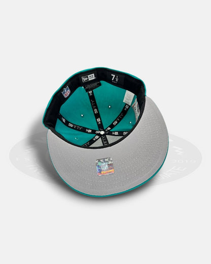 Miami Dolphins 30th Anniversary Side Logo 59Fifty Fitted Hat