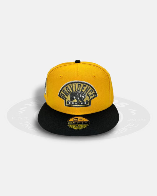 Providence Bruins Side Patch Logo Two Tone 59Fifty Fitted Hat