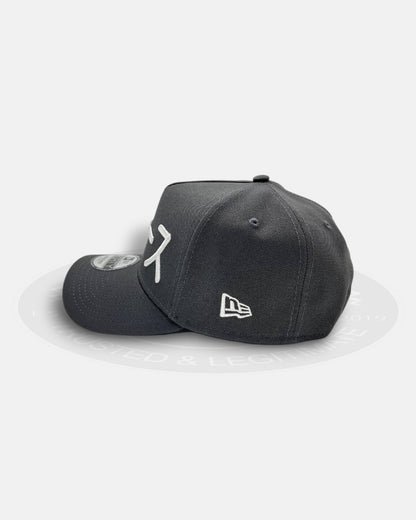 Los Angeles Dodgers Kanji Japan Flag Side Patch Black 9Forty A-Frame Snapback Hat