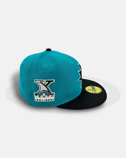 San Jose Sharks Teal Circuit 59FIFTY Fitted Hat