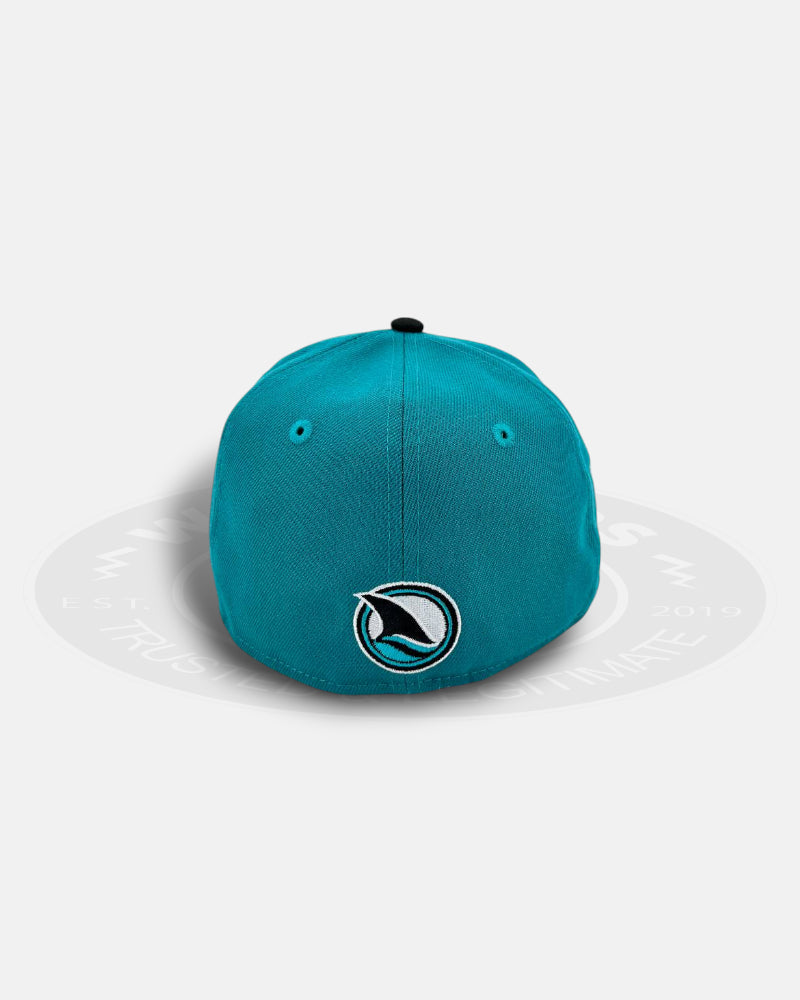 San Jose Sharks Teal Circuit 59FIFTY Fitted Hat
