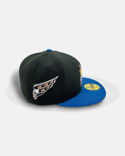 Washington Capitals Indigo Crest 59FIFTY Fitted Hat