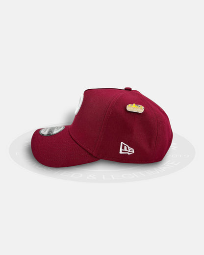 Philadelphia Phillies Local Dishes Maroon 9FORTY A-Frame Snapback Hat