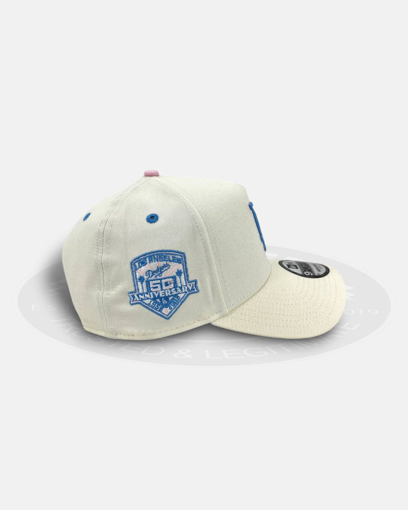 Los Angeles Dodgers Softveil 9FORTY A-Frame Snapback Hat