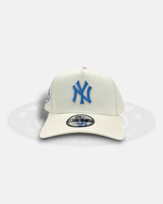 New York Yankees Softveil 9FORTY A-Frame Snapback Hat