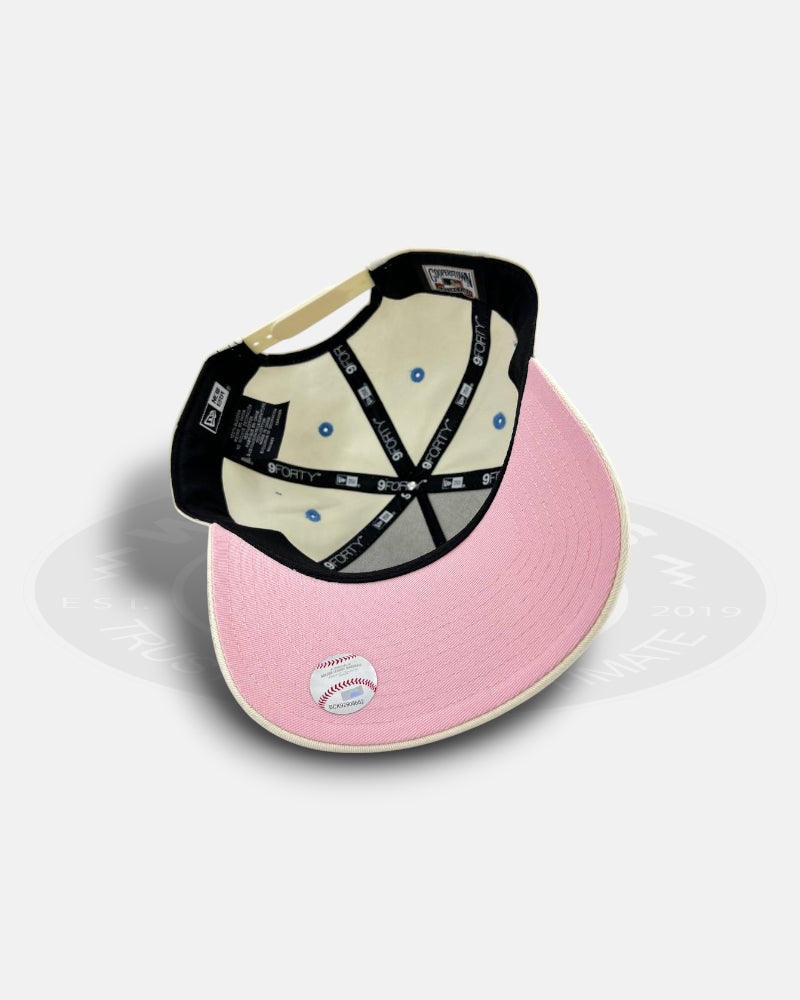 New York Yankees Softveil 9FORTY A-Frame Snapback Hat