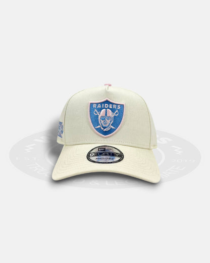 Las Vegas Raiders Softveil 9FORTY A-Frame Snapback Hat