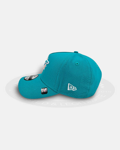 Miami Dolphins Aqua Circuit 9FORTY A-Frame Snapback Hat