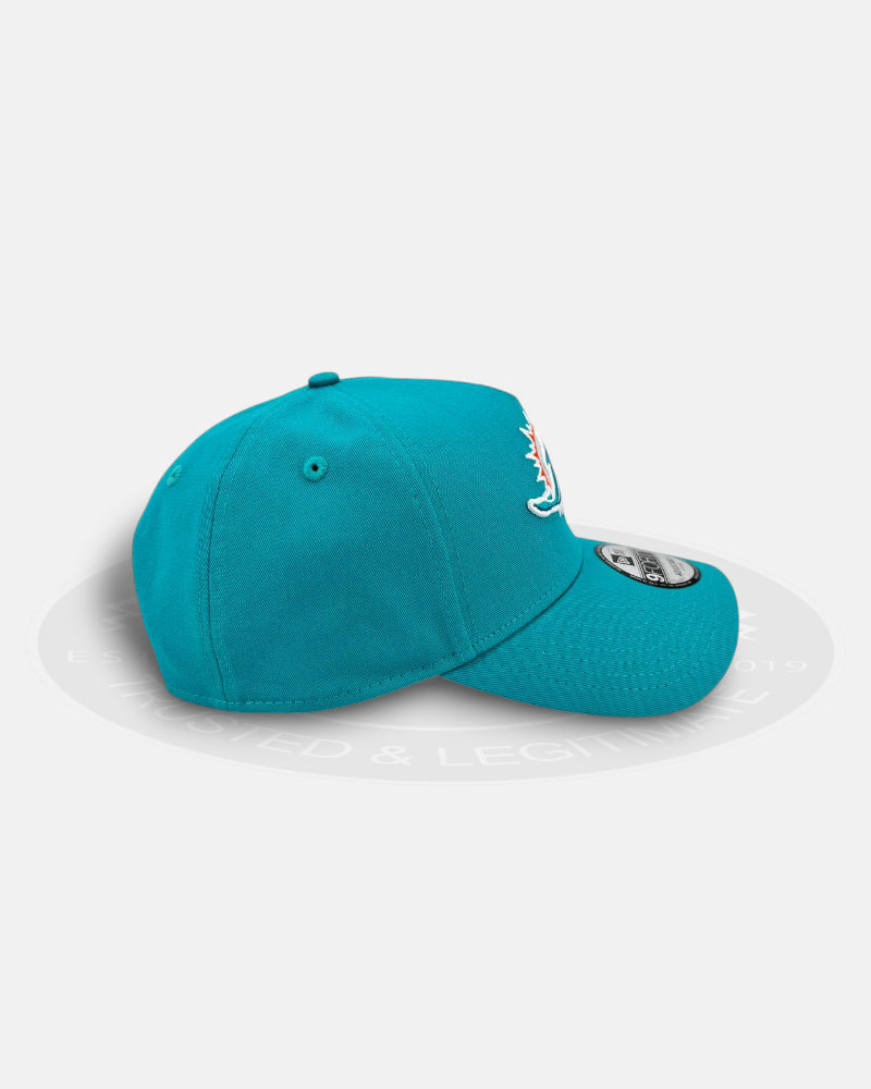 Miami Dolphins Aqua Circuit 9FORTY A-Frame Snapback Hat