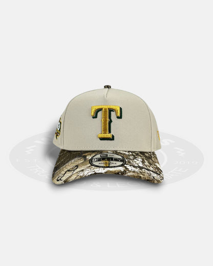 Texas Rangers Realtree Drift 9FORTY A-Frame Snapback Hat