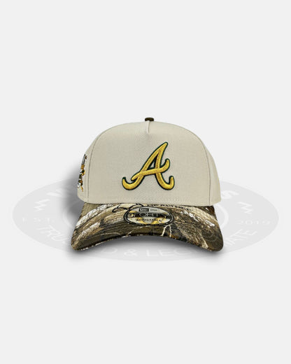 Atlanta Braves Realtree Drift 9FORTY A-Frame Snapback Hat
