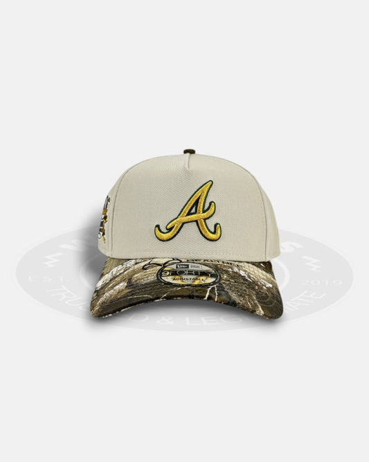 Atlanta Braves Realtree Drift 9FORTY A-Frame Snapback Hat