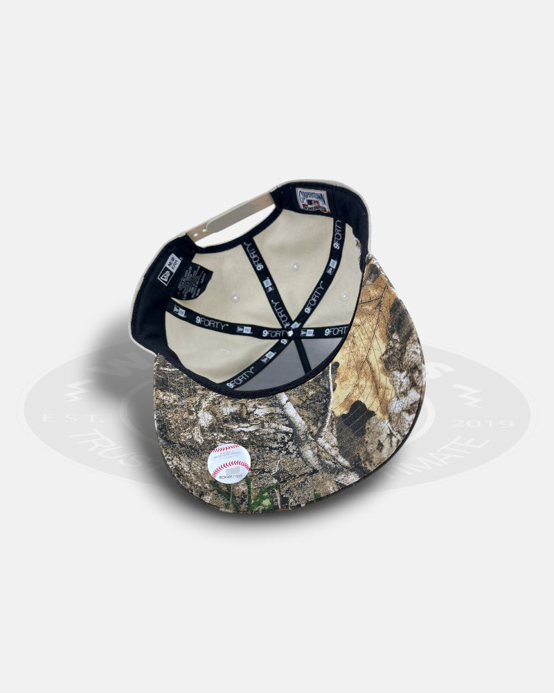 Atlanta Braves Realtree Drift 9FORTY A-Frame Snapback Hat