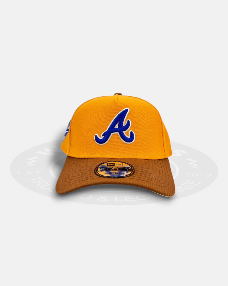 Atlanta Braves Golden Brew 9FORTY A-Frame Snapback Hat