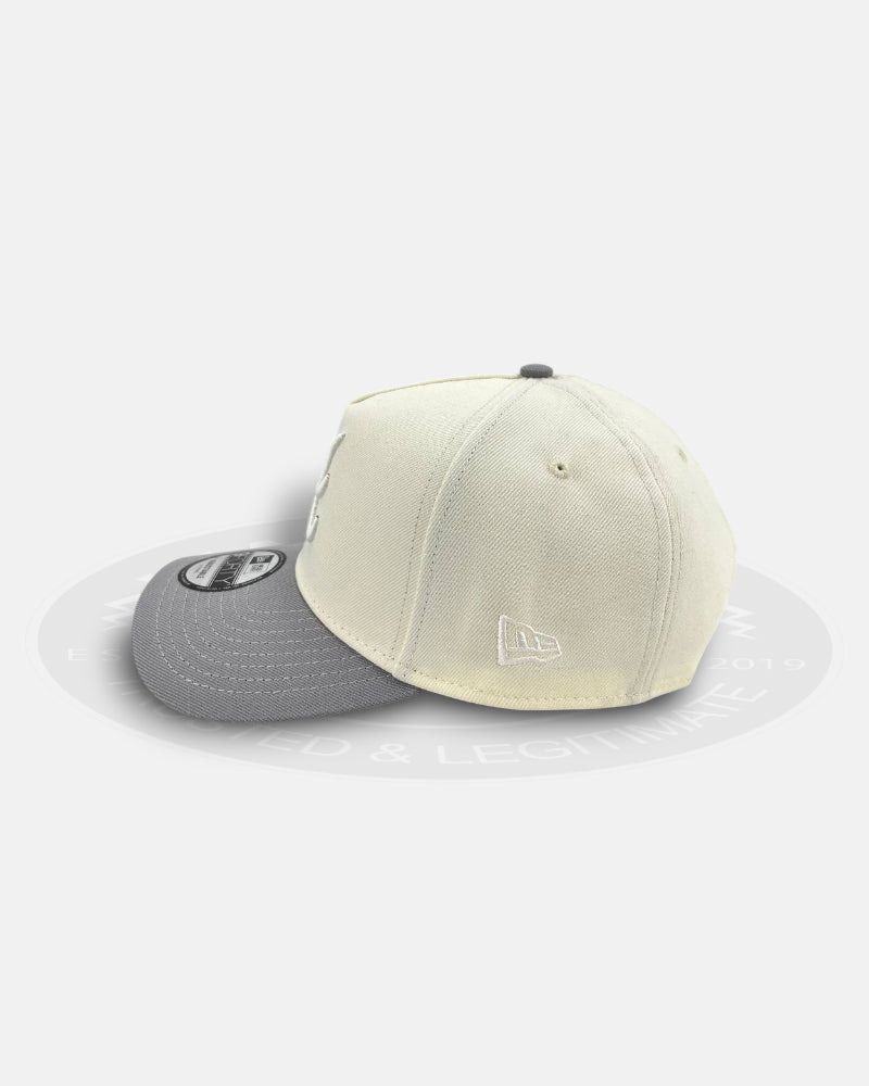 Atlanta Braves Chrome Essence 9FORTY A-Frame Snapback Hat