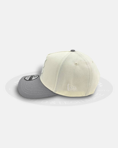 Atlanta Braves Chrome Essence 9FORTY A-Frame Snapback Hat