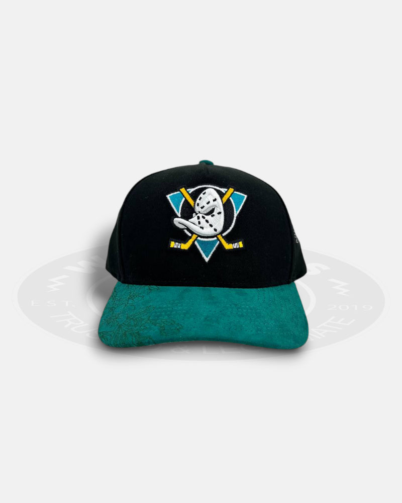 Anaheim Ducks Flowers Pro Crown Snapback Hat