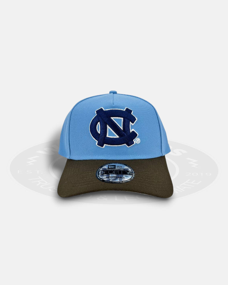North Carolina Tar Heels Timber Visor 9FORTY A Frame Snapback Hat