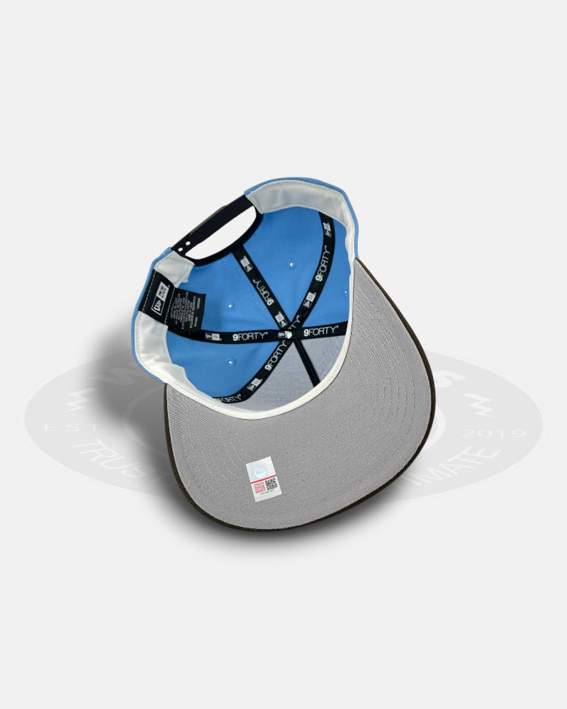 North Carolina Tar Heels Timber Visor 9FORTY A Frame Snapback Hat