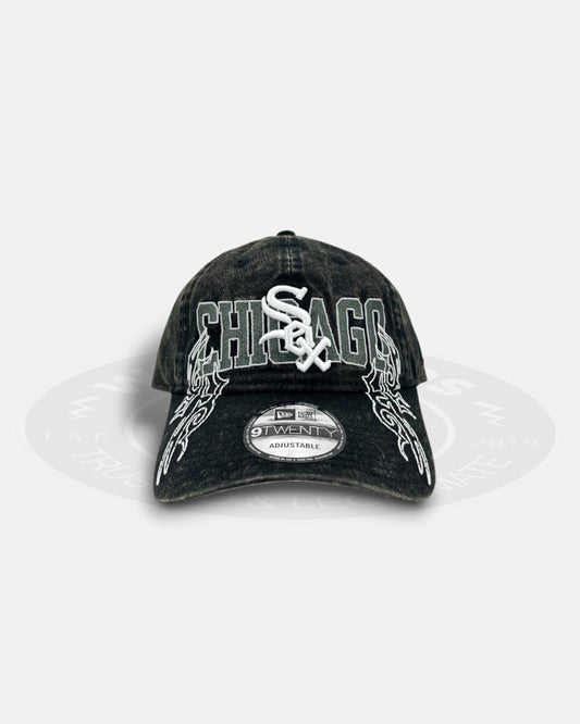 Chicago White Sox Washed Tribal 9TWENTY Strapback Hat