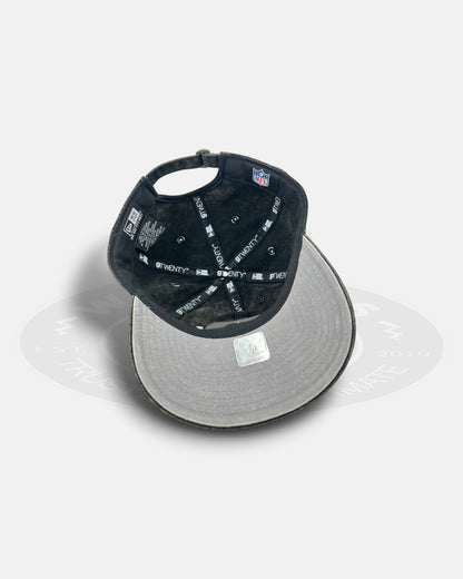 Las Vegas Raiders Washed Tribal 9TWENTY Strapback Hat