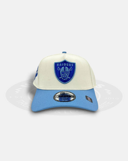 Las Vegas Raiders Chrome Current 9FORTY A-Frame Snapback Hat