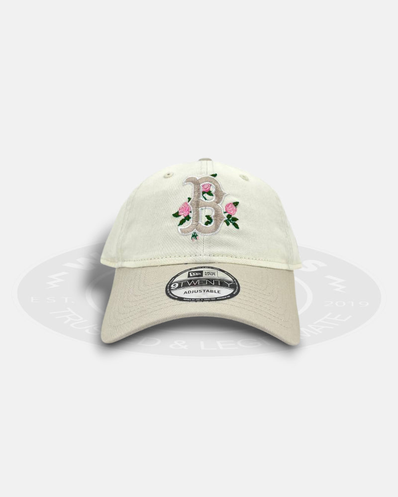 Boston Red Sox Chrome Bloom 9TWENTY Strapback Hat