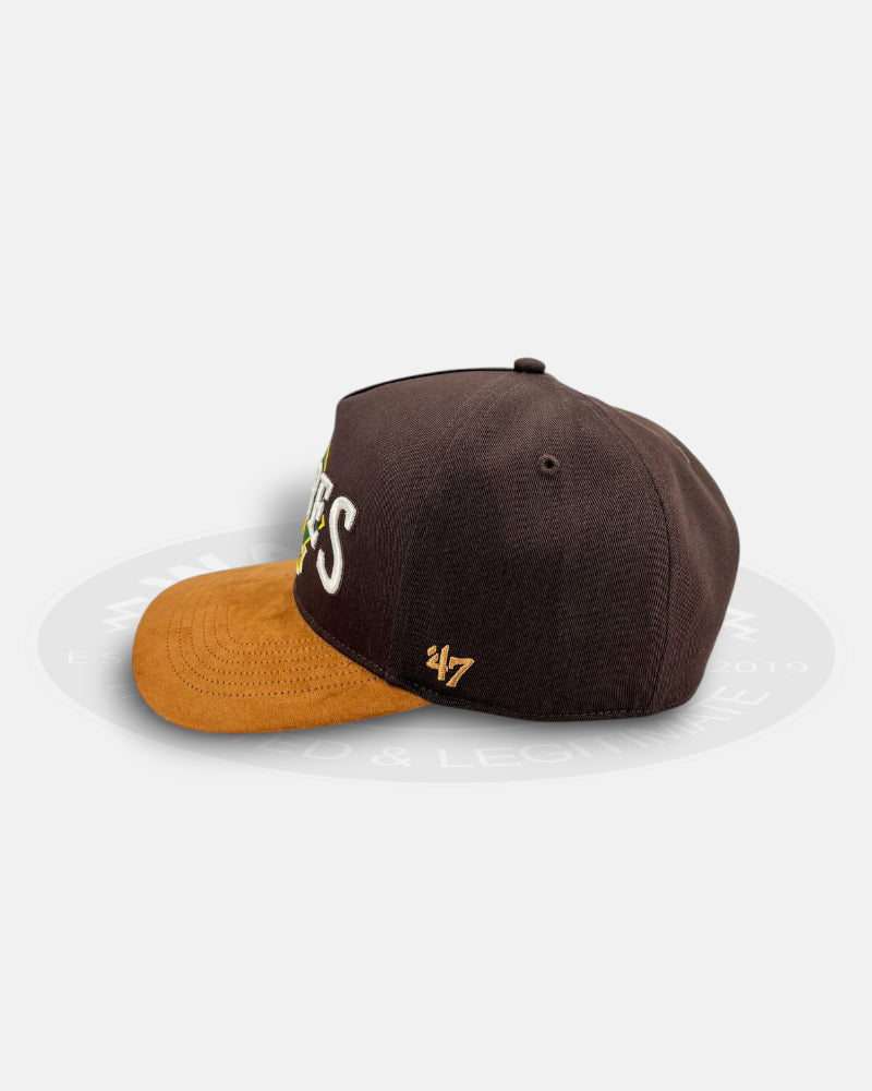 San Diego Padres Diamond Wheat Offside Snapback Hat