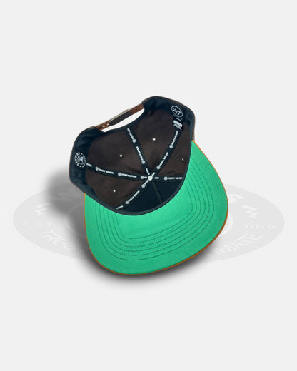 San Diego Padres Diamond Wheat Offside Snapback Hat