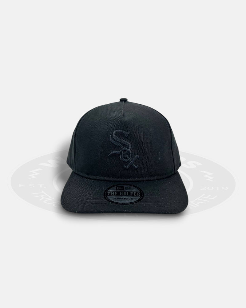 Chicago White Sox Night Core Golfer Snapback Hat