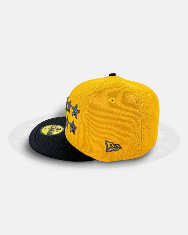 Pittsburgh Pirates All Star Gold Satin 59FIFTY Fitted Hat