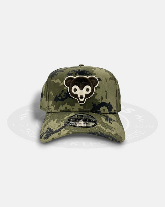 Chicago Cubs Digi Camo A-Frame 9Forty Snapback Hat