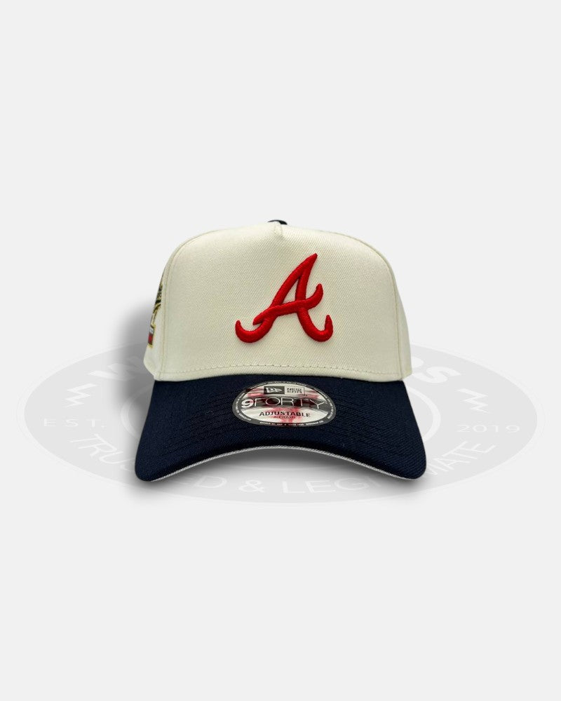 Atlanta Braves 1995 World Series Two Tone 9Forty A-Frame Snapback Hat