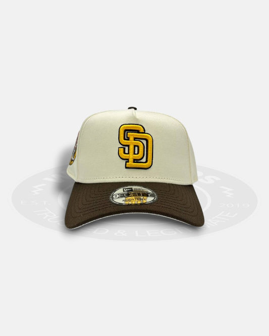 San Diego Padres 20 Years Petcopark 9Forty A-Frame Snapback Hat