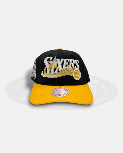 Philadelphia 76ers 1949-2008 60th Anniversary Pro Crown Snapback Hat