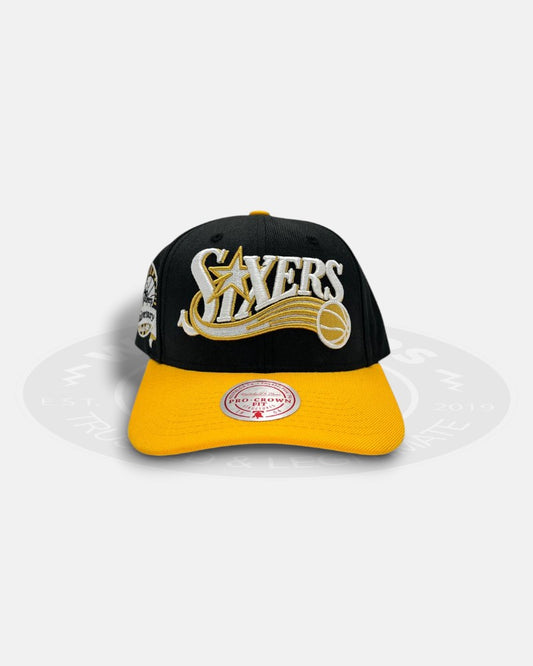 Philadelphia 76ers 1949-2008 60th Anniversary Pro Crown Snapback Hat