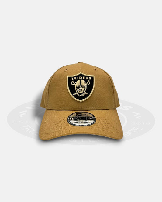 Las Vegas Raiders Core 9Forty Adjustable Strapback Hat