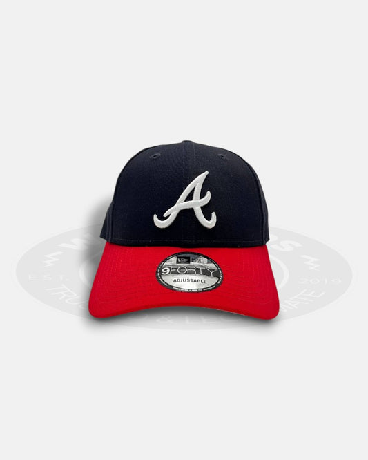 Atlanta Braves Core 9Forty Adjustable Strapback Hat