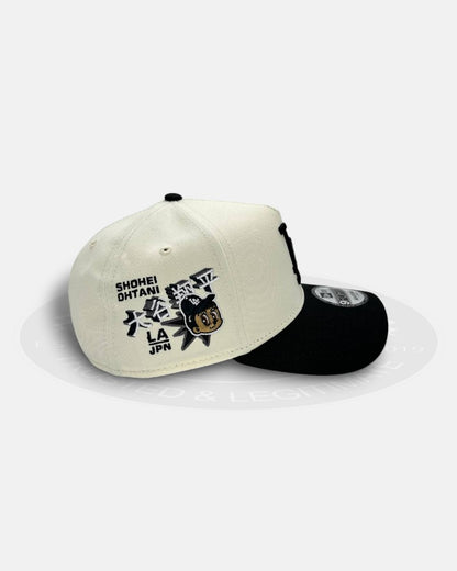 Los Angeles Dodgers Shohei Othani Two Tone 9Forty A-Frame Snapback Hat