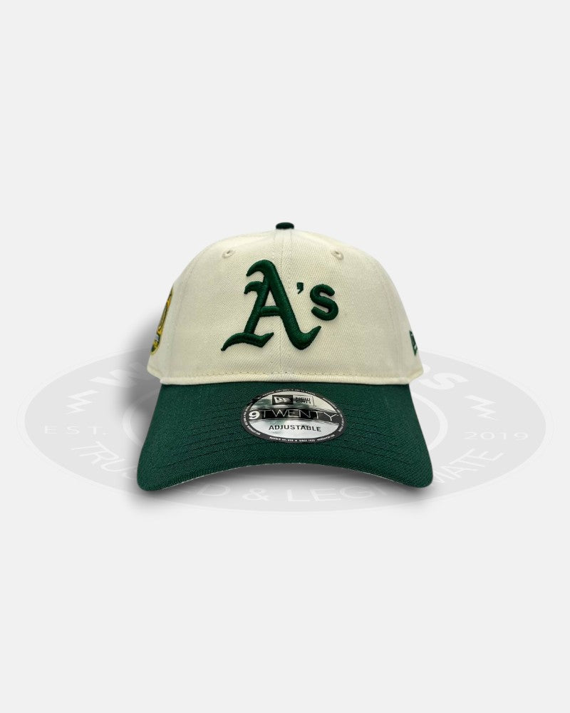 New Era Oakland Athletics Milestone Chrome Two Tone 9Twenty Strapback Hat
