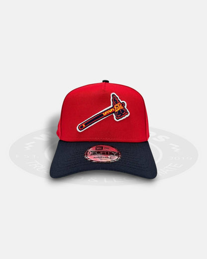 Atlanta Braves Ax Logo 1995 World Series Two Tone 9Forty A-Frame Snapback Hat