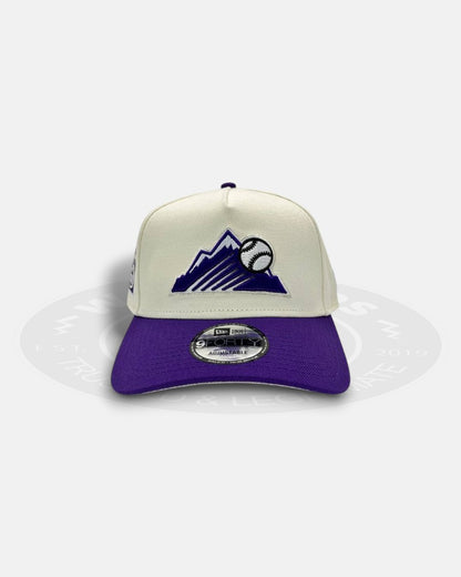 Colorado Rockies 1993-2018 25th Year Two Tone 9Forty A-Frame Snapback Hat