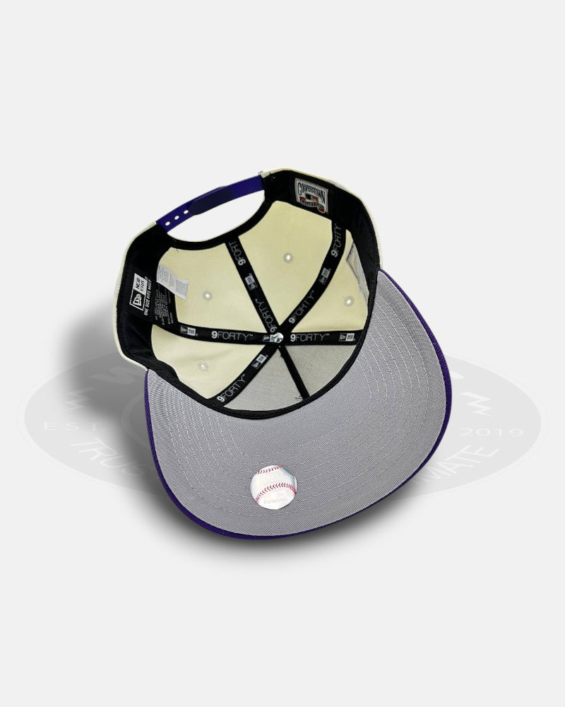 Colorado Rockies 1993-2018 25th Year Two Tone 9Forty A-Frame Snapback Hat