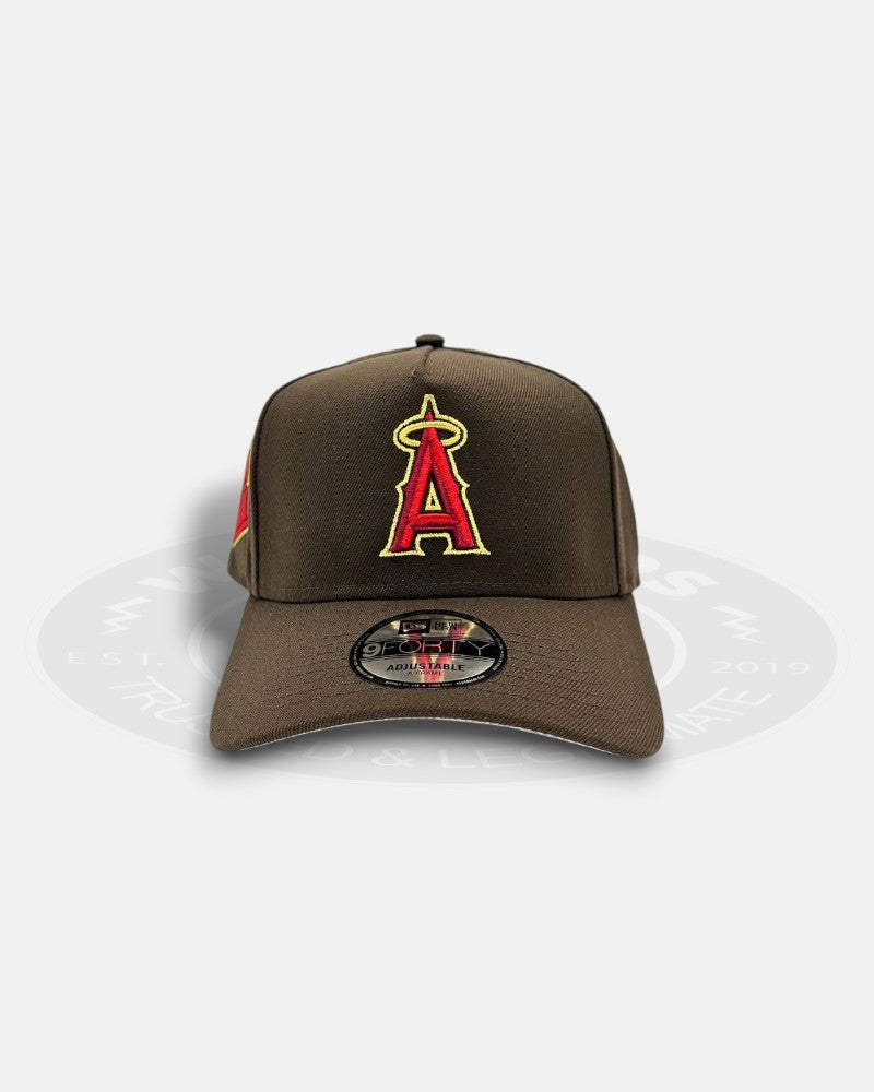 Los Angeles Angels "Angels Baseball" Side Logo 9Forty A-Frame Snapback Hat