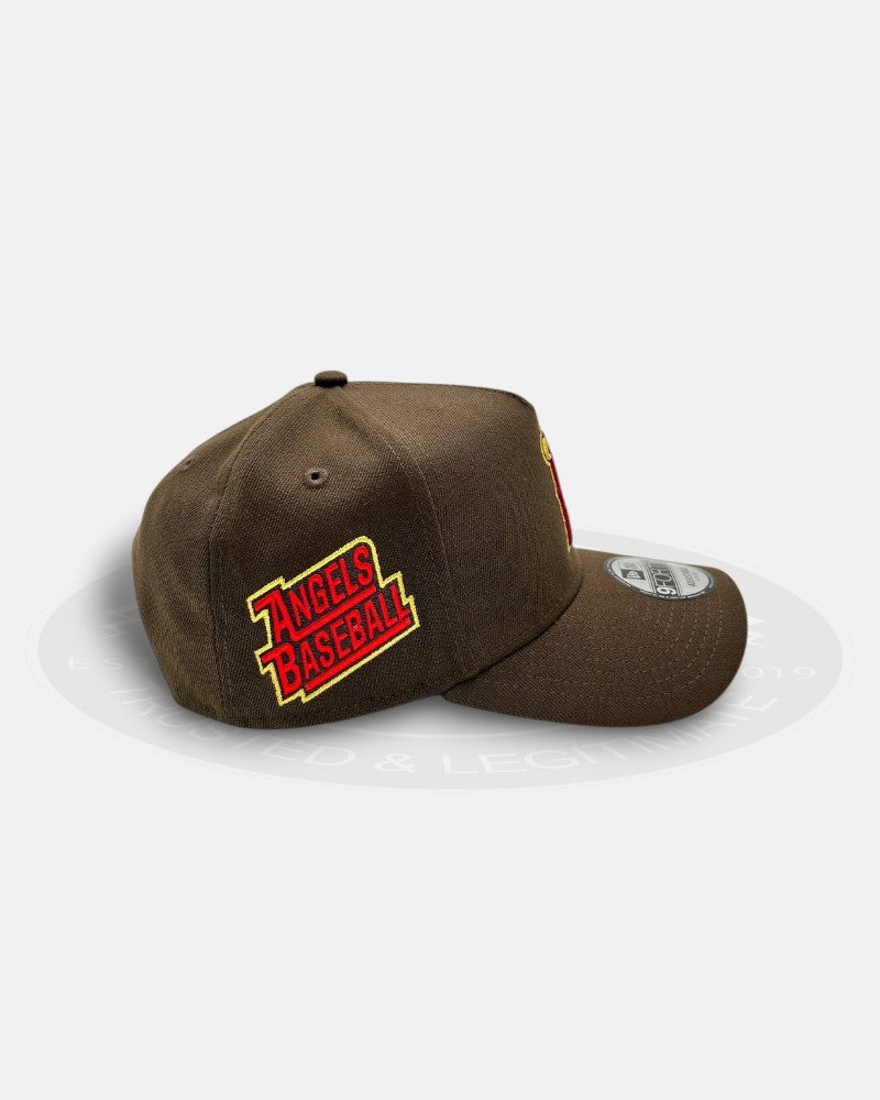Los Angeles Angels "Angels Baseball" Side Logo 9Forty A-Frame Snapback Hat