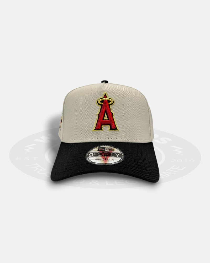 Los Angeles Angels 2002 World Champions 20th Anniversary Two Tone 9Forty A-Frame Snapback Hat