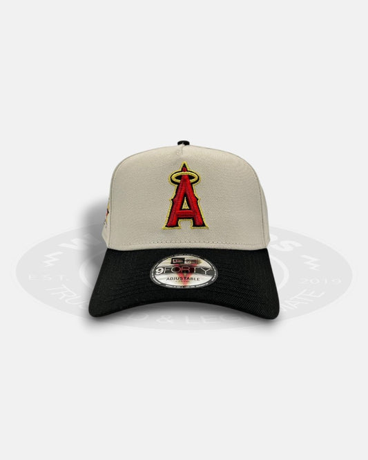 Los Angeles Angels 2002 World Champions 20th Anniversary Two Tone 9Forty A-Frame Snapback Hat