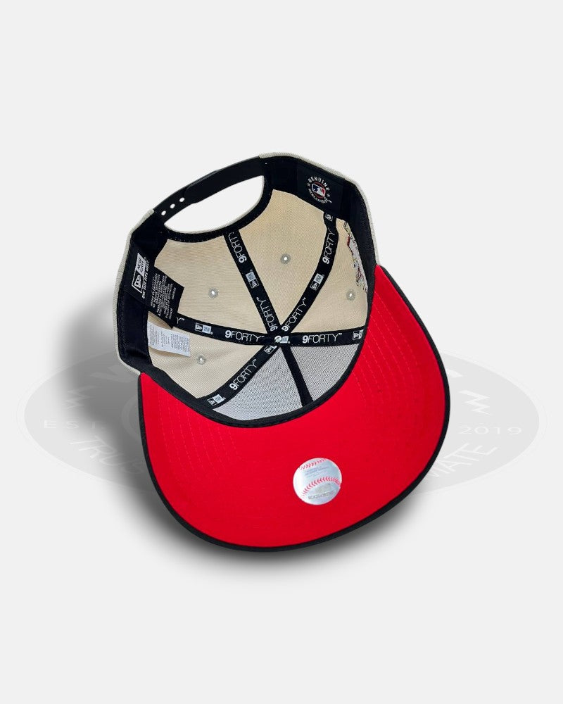 Los Angeles Angels 2002 World Champions 20th Anniversary Two Tone 9Forty A-Frame Snapback Hat